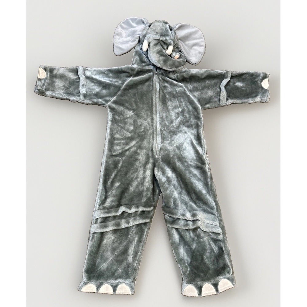 Children's Furry Elephant Costume 44" Total Length Warm Halloween Costume